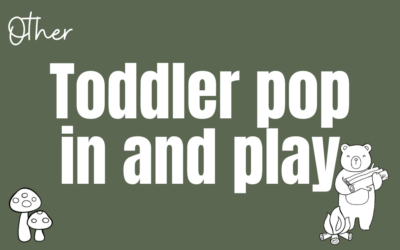 Toddler Pop in and Play